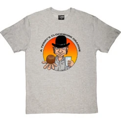 Terry's Clockwork Orange T-Shirt -ThinkWear Collective Sales terrys clockwork orange tshirt 1 lightoxfordtshirt