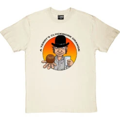 Terry's Clockwork Orange T-Shirt -ThinkWear Collective Sales terrys clockwork orange tshirt 1 naturaltshirt