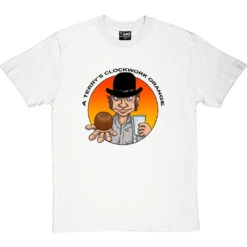 Terry's Clockwork Orange T-Shirt -ThinkWear Collective Sales terrys clockwork orange tshirt 1 whitetshirt