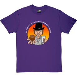 Terry's Clockwork Orange T-Shirt -ThinkWear Collective Sales terrys clockwork orange tshirt 2 purpletshirt