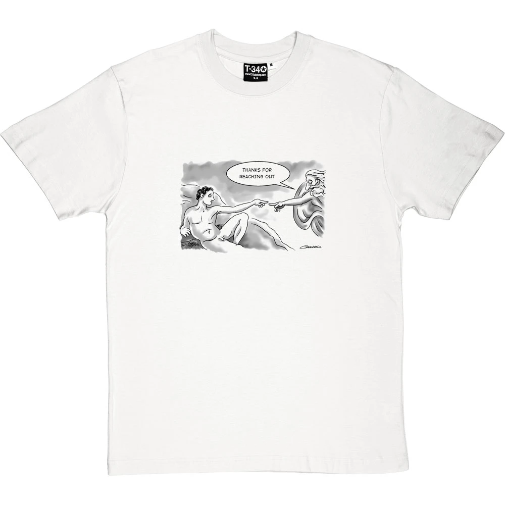 Thanks For Reaching Out T-Shirt 2 Thanks For Reaching Out T-Shirt - Image 2