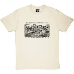 The Cyclist T-Shirt -ThinkWear Collective Sales the cyclist tshirt 1 naturaltshirt
