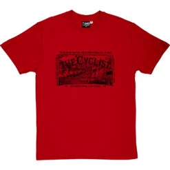 The Cyclist T-Shirt -ThinkWear Collective Sales the cyclist tshirt 1 redtshirt