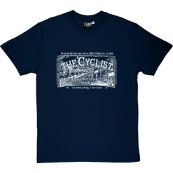 The Cyclist T-Shirt -ThinkWear Collective Sales the cyclist tshirt 2 navybluetshirt