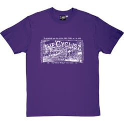 The Cyclist T-Shirt -ThinkWear Collective Sales the cyclist tshirt 2 purpletshirt
