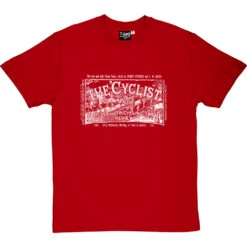 The Cyclist T-Shirt -ThinkWear Collective Sales the cyclist tshirt 2 redtshirt