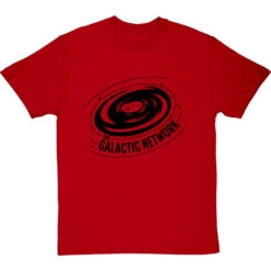 The Galactic Network T-Shirt -ThinkWear Collective Sales the galactic network tshirt 1 redtshirt