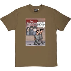 The Prevention T-Shirt -ThinkWear Collective Sales the prevention tshirt olivetshirt