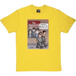 The Prevention T-Shirt -ThinkWear Collective Sales the prevention tshirt yellowtshirt