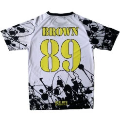 Inspired By The Stone Roses: Ian Brown "Adored" Football Shirt -ThinkWear Collective Sales the stone roses football shirt design alt 1000x1000 1