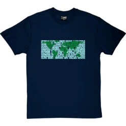 The World Is Full Of ****s T-Shirt -ThinkWear Collective Sales the world is full of tshirt navybluetshirt