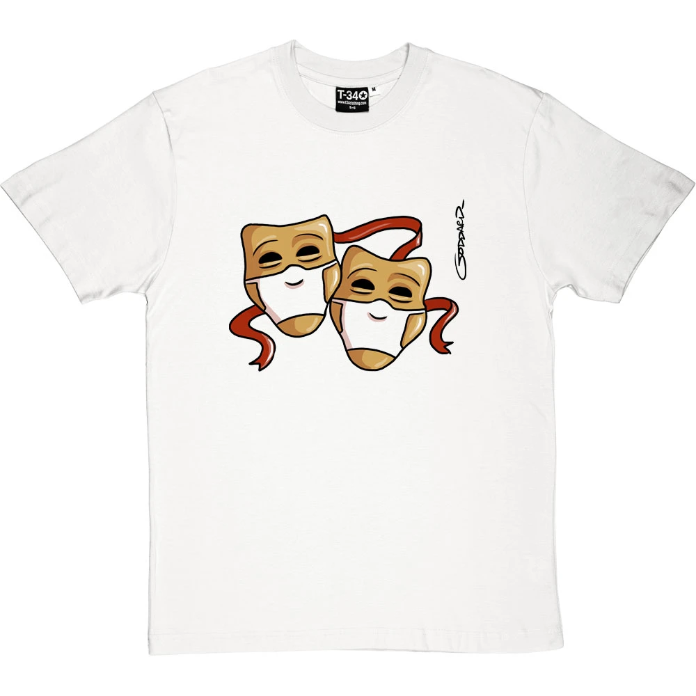 Theatre PPE Masks T-Shirt 2 Theatre PPE Masks T-Shirt - Image 2