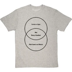Things Gary Lineker And I Have In Common T-Shirt -ThinkWear Collective Sales things gary lineker and i have in common tshirt 1 lightoxfordtshirt