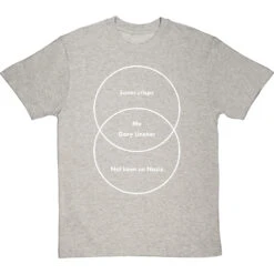 Things Gary Lineker And I Have In Common T-Shirt -ThinkWear Collective Sales things gary lineker and i have in common tshirt 2 lightoxfordtshirt