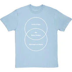 Things Gary Lineker And I Have In Common T-Shirt -ThinkWear Collective Sales things gary lineker and i have in common tshirt 2 skybluetshirt