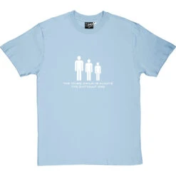 The Third Child Is Always The Difficult One T-Shirt -ThinkWear Collective Sales thirdchild 2 skybluetshirt