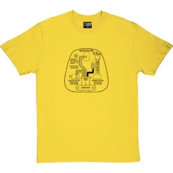 Three Pin Plug T-Shirt -ThinkWear Collective Sales three pin plug tshirt 1 yellowtshirt