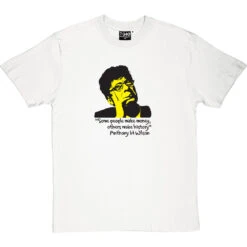 Tony Wilson T-Shirt -ThinkWear Collective Sales tonywilson whitetshirt