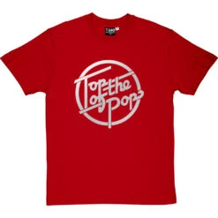 Top Of The Pops T-Shirt -ThinkWear Collective Sales top of the pops tshirt redtshirt