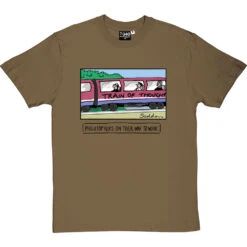 Train Of Thought T-Shirt -ThinkWear Collective Sales train of thought tshirt 1 olivetshirt