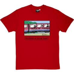 Train Of Thought T-Shirt -ThinkWear Collective Sales train of thought tshirt 1 redtshirt