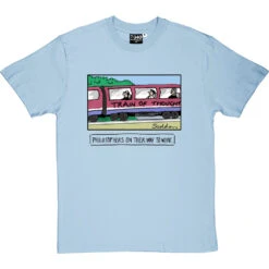 Train Of Thought T-Shirt -ThinkWear Collective Sales train of thought tshirt 1 skybluetshirt