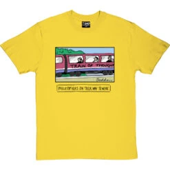 Train Of Thought T-Shirt -ThinkWear Collective Sales train of thought tshirt 1 yellowtshirt