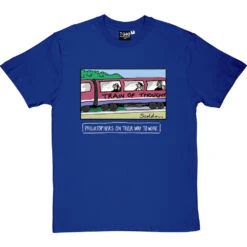 Train Of Thought T-Shirt -ThinkWear Collective Sales train of thought tshirt 2 royalbluetshirt