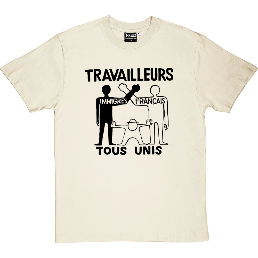 Travailleurs Tous Unis T-Shirt 5 Travailleurs Tous Unis T-Shirt - Image 5