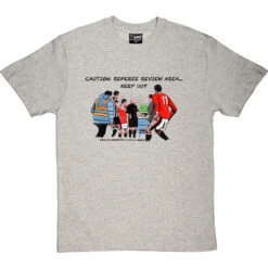 The Pitchside Monitor T-Shirt -ThinkWear Collective Sales trevillion caution tshirt 1 lightoxfordtshirt