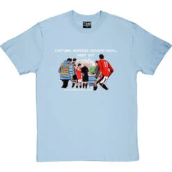 The Pitchside Monitor T-Shirt -ThinkWear Collective Sales trevillion caution tshirt 2 skybluetshirt