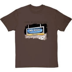 No Goal T-Shirt -ThinkWear Collective Sales trevillion no goal tshirt 1 hazelnuttshirt