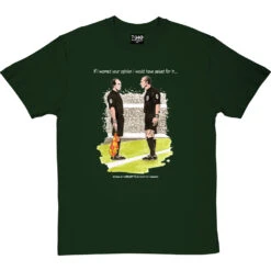 The Referee & The Assistant Referee T-Shirt -ThinkWear Collective Sales trevillion opinion tshirt 2 bottlegreentshirt