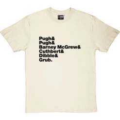 Trumpton Line-Up T-Shirt -ThinkWear Collective Sales trumpton line up tshirt 1 naturaltshirt