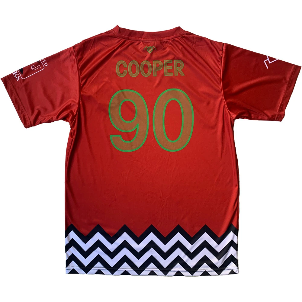 Inspired By Twin Peaks: Dale Cooper Football Shirt 2 Inspired By Twin Peaks: Dale Cooper Football Shirt - Image 2