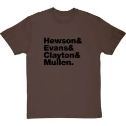 U2 Line-Up T-Shirt -ThinkWear Collective Sales u2 tshirt 1 hazelnuttshirt