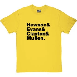 U2 Line-Up T-Shirt -ThinkWear Collective Sales u2 tshirt 1 yellowtshirt