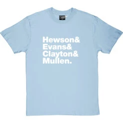 U2 Line-Up T-Shirt -ThinkWear Collective Sales u2 tshirt 2 skybluetshirt