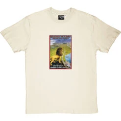 Uganda Railway Poster T-Shirt -ThinkWear Collective Sales ugandanrailway naturaltshirt