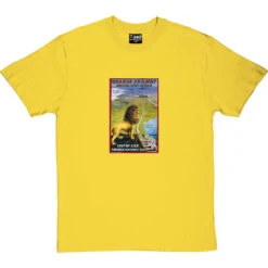 Uganda Railway Poster T-Shirt -ThinkWear Collective Sales ugandanrailway yellowtshirt