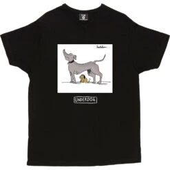Underdog T-Shirt -ThinkWear Collective Sales underdog tshirt 2 black mens v neck tshirt