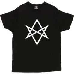 Unicursal Hexagram T-Shirt 31 Unicursal Hexagram T-Shirt -ThinkWear Collective Sales unicursal hexagram tshirt 2 black mens v neck tshirt