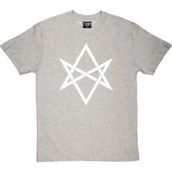 Unicursal Hexagram T-Shirt 36 Unicursal Hexagram T-Shirt -ThinkWear Collective Sales unicursal hexagram tshirt 2 lightoxfordtshirt