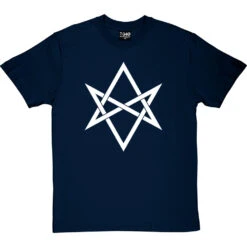 Unicursal Hexagram T-Shirt 27 Unicursal Hexagram T-Shirt -ThinkWear Collective Sales unicursal hexagram tshirt 2 navybluetshirt