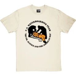 US Waterboarding Team T-Shirt -ThinkWear Collective Sales us waterboarding team tshirt naturaltshirt