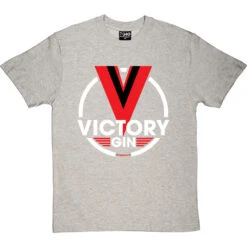 Victory Gin T-Shirt -ThinkWear Collective Sales victory gin tshirt 2 lightoxfordtshirt