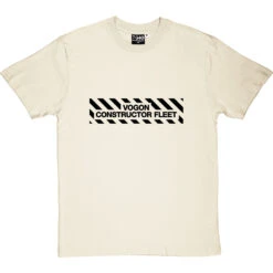 Vogon Constructor Fleet T-Shirt -ThinkWear Collective Sales vogon constructor fleet tshirt 1 naturaltshirt