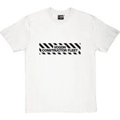 Vogon Constructor Fleet T-Shirt -ThinkWear Collective Sales vogon constructor fleet tshirt 1 whitetshirt