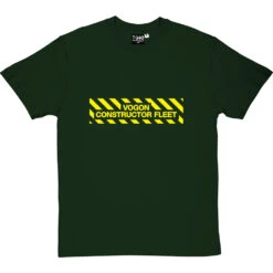 Vogon Constructor Fleet T-Shirt -ThinkWear Collective Sales vogon constructor fleet tshirt 6 bottlegreentshirt
