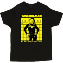 Carol Vorderman: Maths T-Shirt -ThinkWear Collective Sales vorderman maths tshirt black mens v neck tshirt